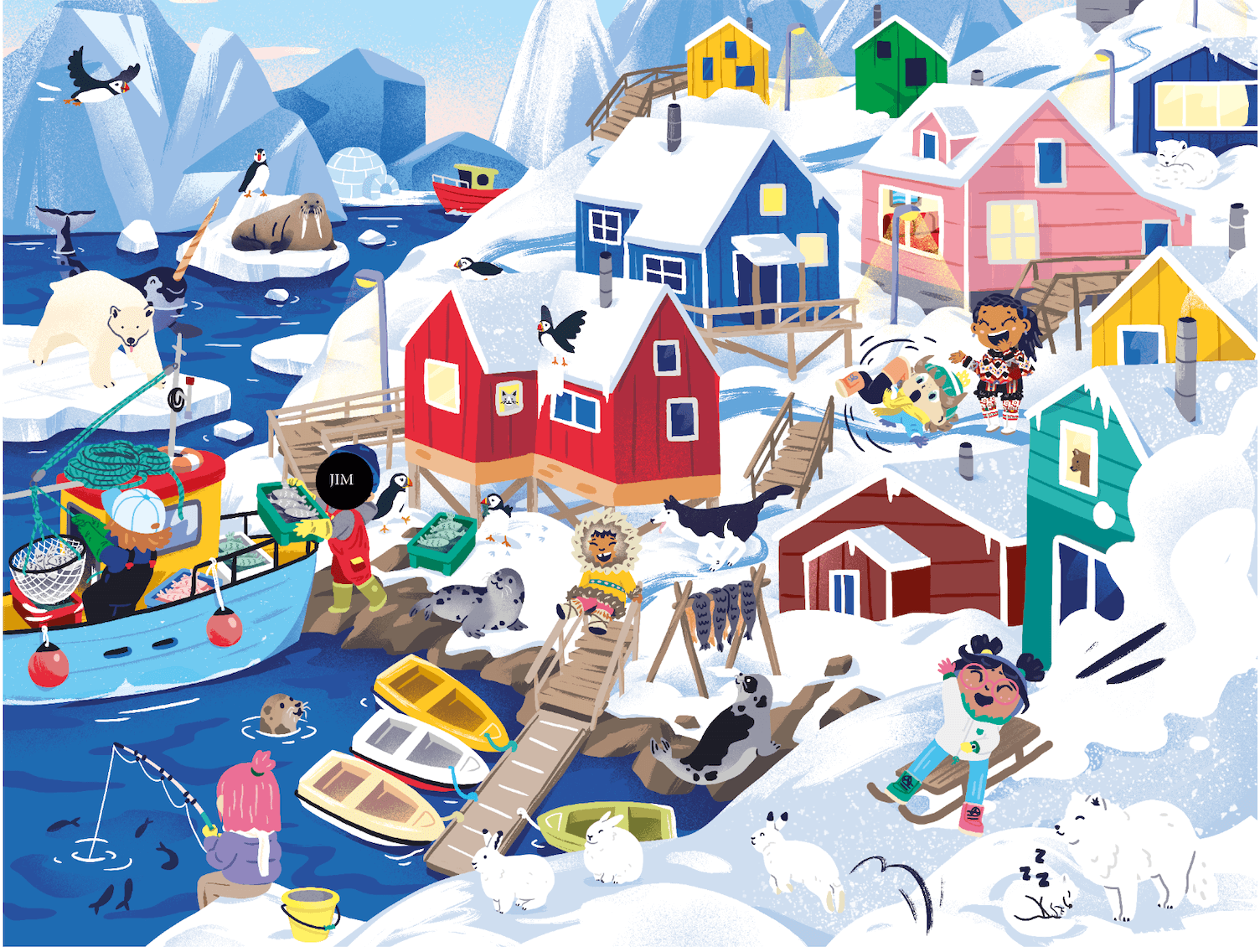 Affiche pour enfant – Grand Nord – Image 3