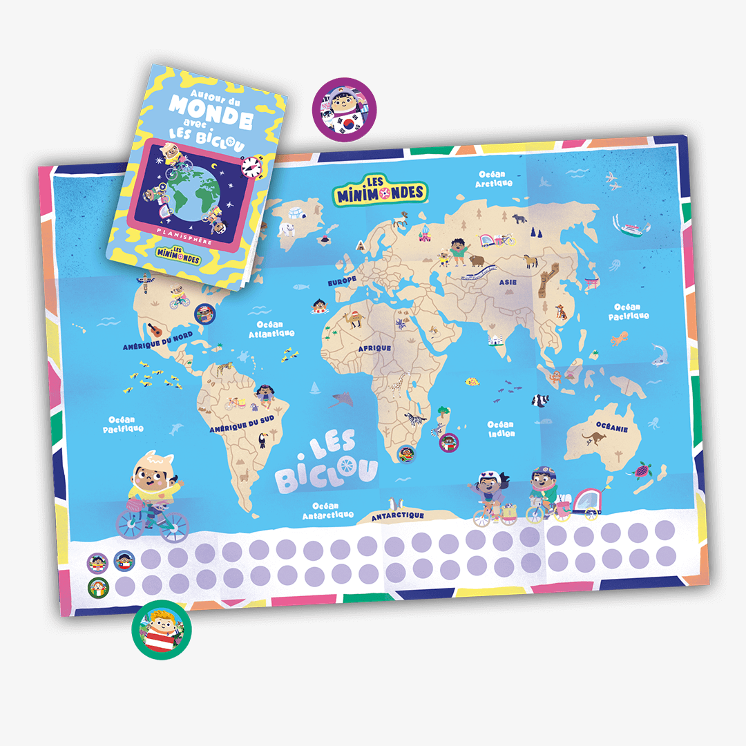 La carte du monde pliable – De 1 à 3 ans – Image 2