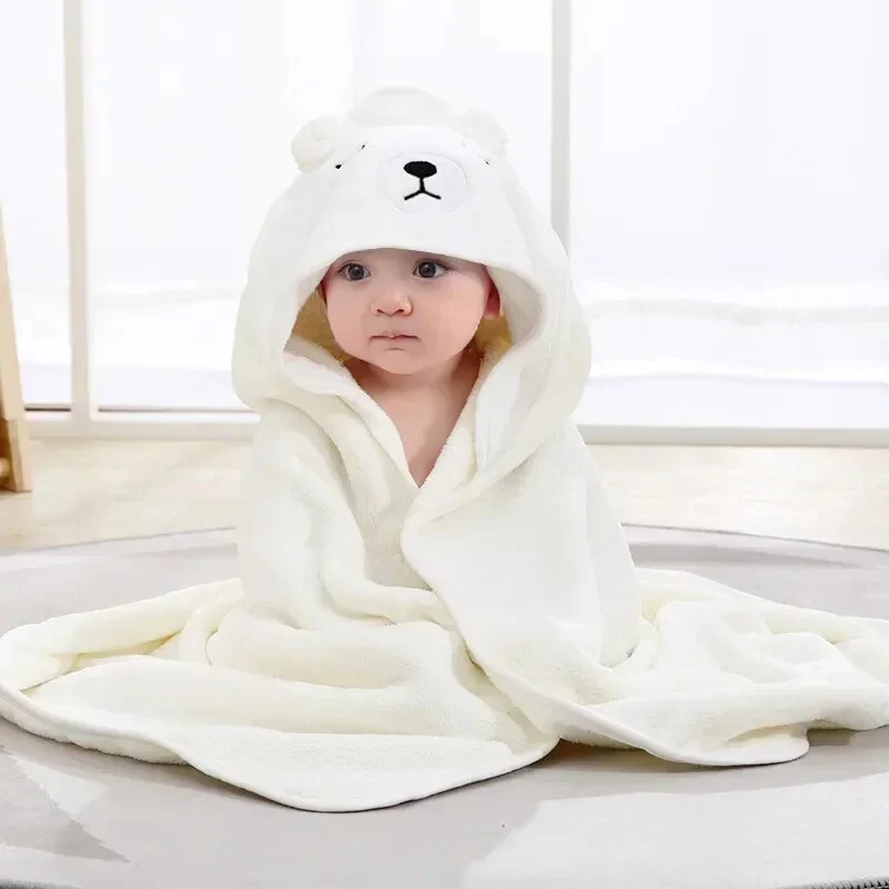 Cape de Bain Bébé - Sortie Bain Confort Absorbante | Les Petiots™ – Image 8
