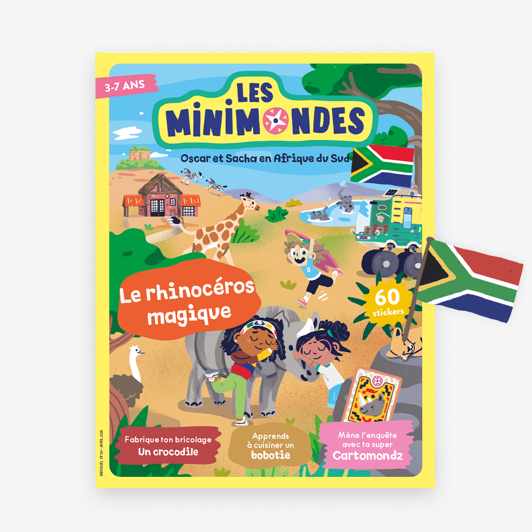 Le magazine enfants Afrique du sud – Dès 3 ans