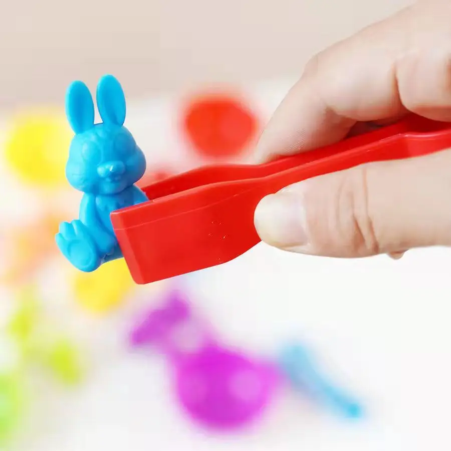 Jouet Montessori | jouet de triage et d'apprentissage 3+ans -Rainbow-animauxđ â Image 2