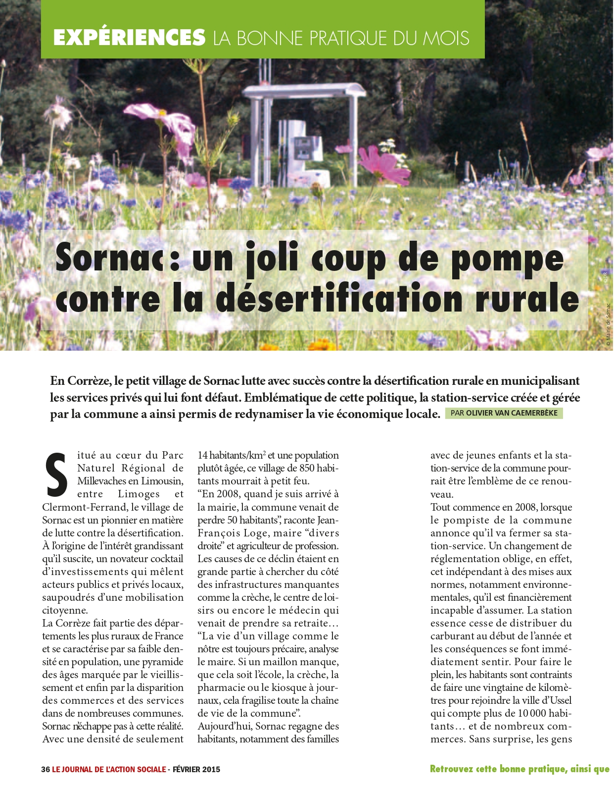 Sornac : un joli coup de pompe contre la désertification rurale (194)