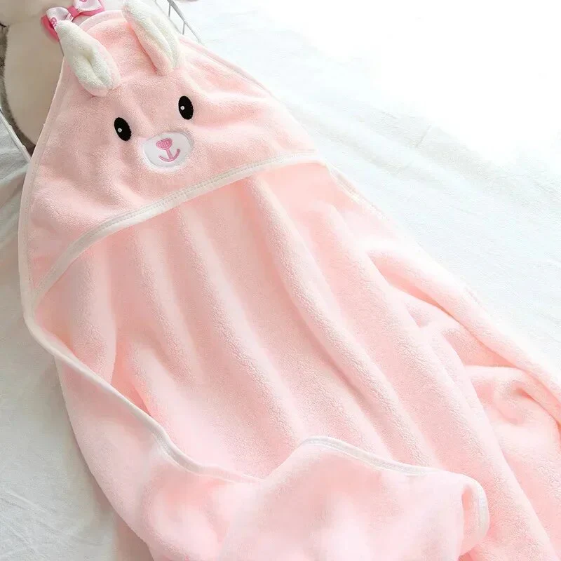 Cape de Bain Bébé - Sortie Bain Confort Absorbante | Les Petiots™ – Image 9
