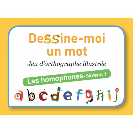 Dessine-moi un mot – Homophones niveau 1 – Image 5