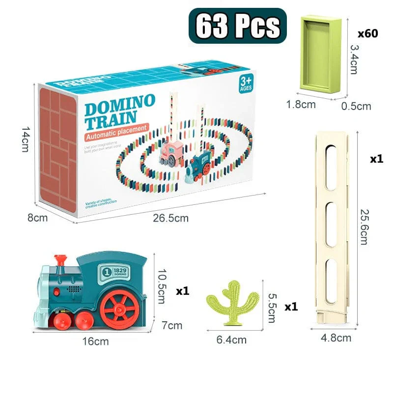 Train Automatique d'Empilage de Domino Électrique DominoStacker – Image 4