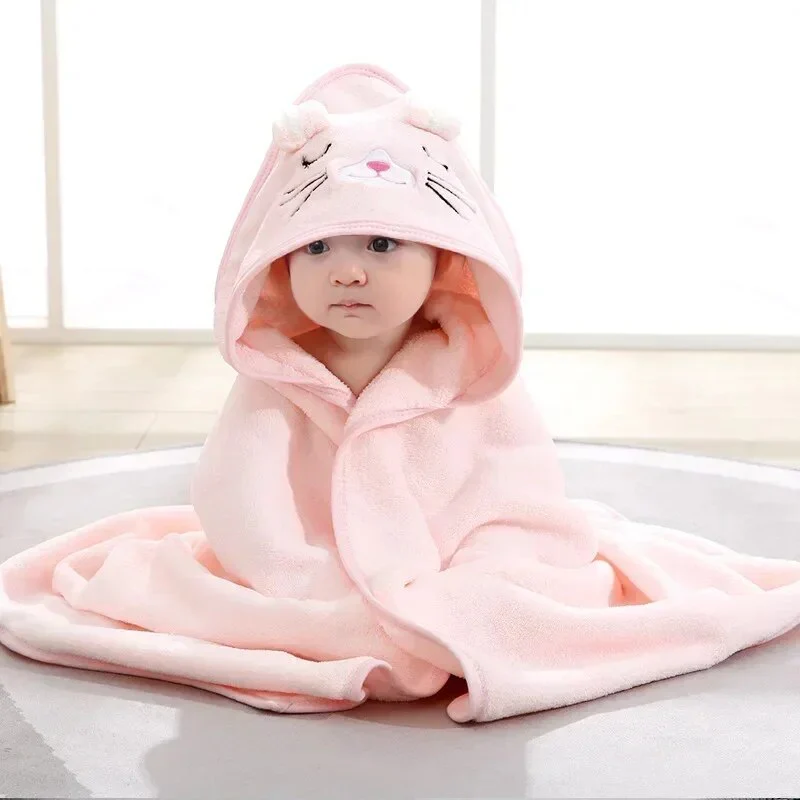 Cape de Bain Bébé - Sortie Bain Confort Absorbante | Les Petiots™ – Image 7