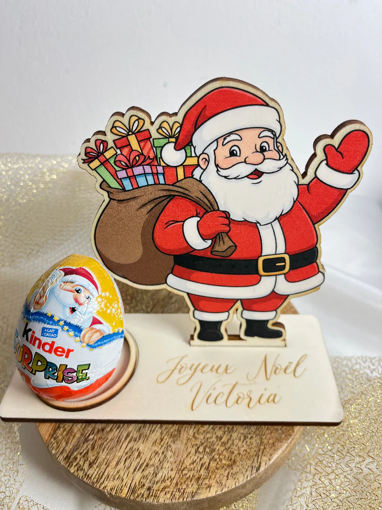 Porte-Œuf Kinder Spécial Noël – Le Petit Cadeau Qui Fait Craquer Petits et Grands !
