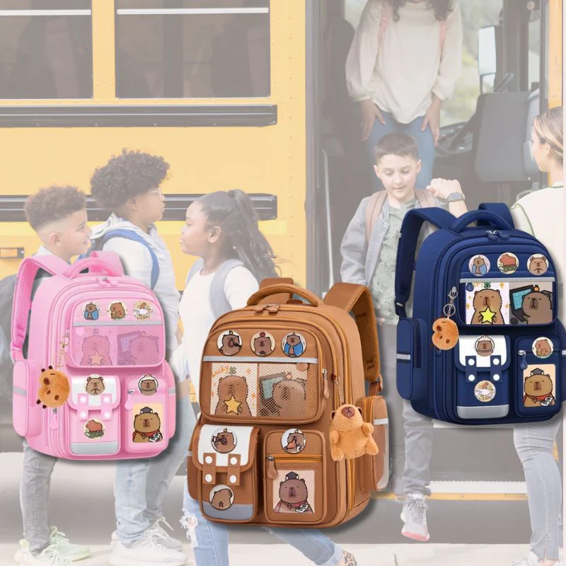Le sac a dos enfant Capybara orthopédique🎒 – Image 2